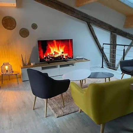 Feriehus Maison Esprit Loft Courbesseaux